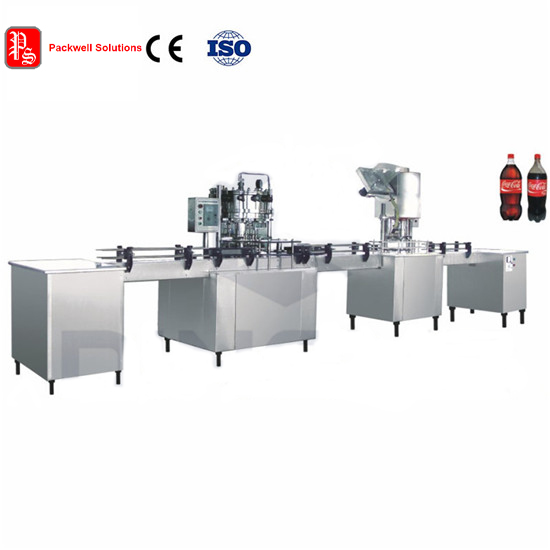 Carbonated Drink Bottle Filling And Capping Machine