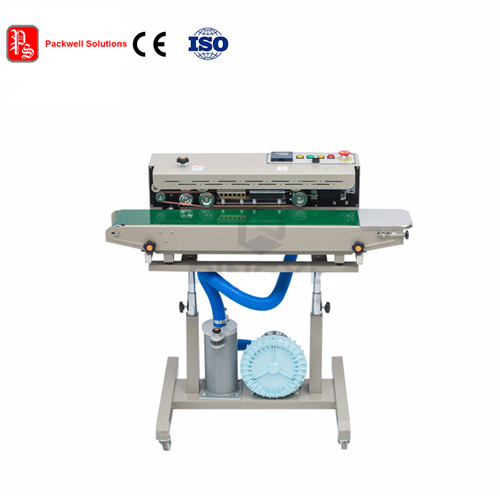 Automatic inflating film sealer