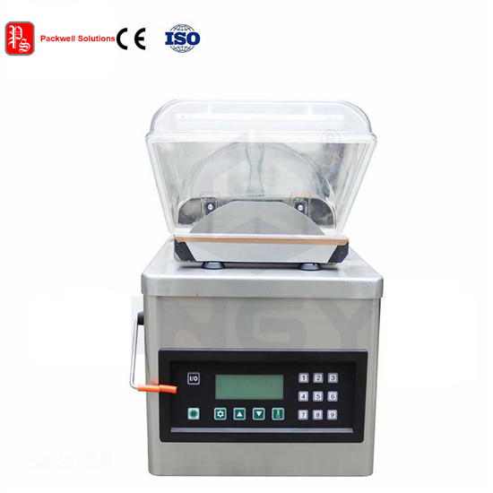 Table-type vacuum packager